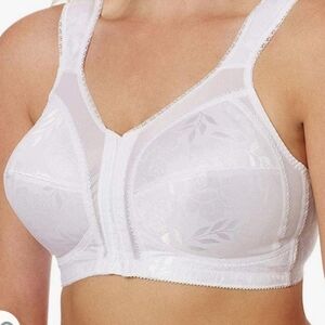 Playtex Women's 18 Hour Front-Close Wirefree Bra W/Flex Back NWOT Size 36C